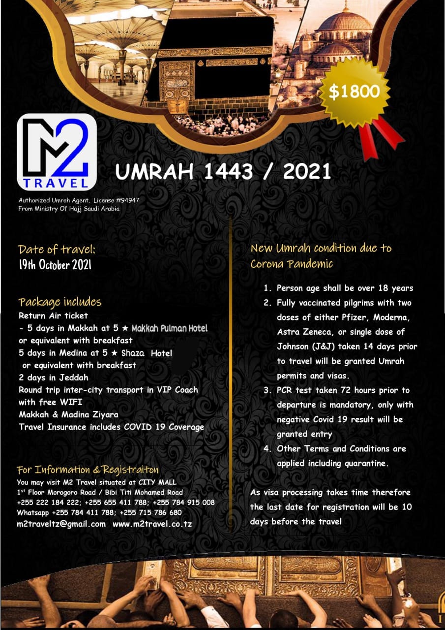 2021 umrah package Umrah Packages